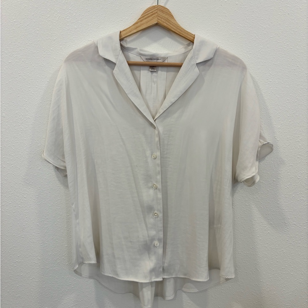 Banana Republic Button-Down Short Sleeve
